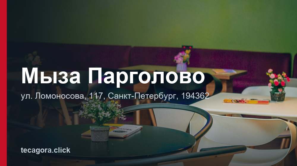 Мыза Парголово 1 tg myza pargolovo sankt peterburg