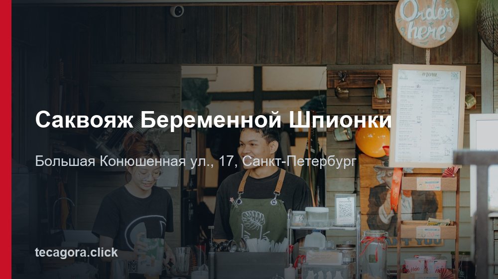 Саквояж Беременной Шпионки 1 tg sakvoyazh beremennoy shpionki sankt peterburg