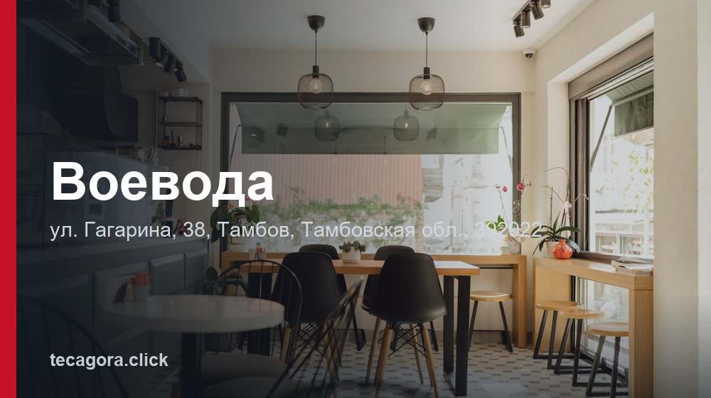 Воевода 1 tg voevoda tambov